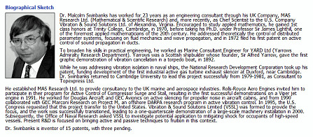 Biographical sketch Biographical sketch
